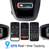Batería Inteligente con Rastreo GPS de 48V 30Ah de Litio, BMS de 50A, Antirrobo, para Bicicletas Eléctricas, para Flotas de Reparto, Envío Global, Fábrica China