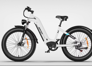 Vélo électrique en alliage d'aluminium avec roues de 26 pouces et moteur de 1000 W |   8 vitesses et batterie amovible |   Utilisation en ville/sur route - Product Image 2