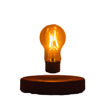 Bombilla LED de levitación moderna, lámpara de cristal flotante, Control táctil para el hogar, sala de estar, Sensor de alimentación de CA, aplicación inteligente para el hogar