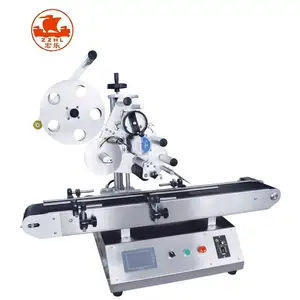 Multifunctional Mini Desktop Box High Precision Applicator Manufactured Semi-Automatic Flat Labeling Machine