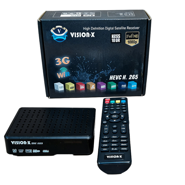 HD 1080P H.265 Satellite Receiver Mini DVB-S2X Set Top Box ALI Processor Plastic Housing Hevc Satellite Receiver S2X