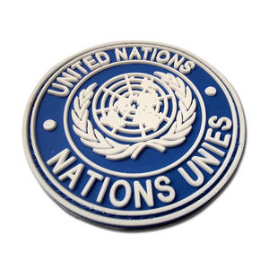 แผ่นปะติดธงสหประชาชาติเรืองแสง UN PVC พร้อมตะขอเกี่ยว อุปกรณ์เสริมทางยุทธวิธีสำหรับเสื้อผ้า-แจ็คเก็ต-หมวก-กระเป๋าเป้ - Product Image 4