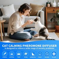 Diffuseur de phéromones liquides apaisantes pour animaux de compagnie, éco-responsable, moderne et le plus vendu, OEM
