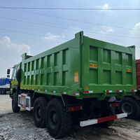 Camion benne lourd diesel Howo neuf 6x4, capacité 31-40T, moteur Weichai, direction à gauche, boîte de vitesses FAST