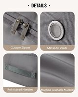 Organisateur de sac de rangement à auto-compression ultra peu encombrant pour couette couverture literie vêtements voyage organisation à domicile