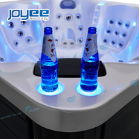 JOYEE Relax Jardin Loisirs 5 homme adultes profiter du spa meilleur acrylique air jet cul corps massage spas en plein air hydro spa bain à remous