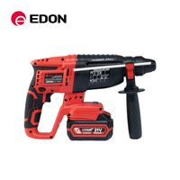 Perceuse à percussion rotative sans fil EDON de haute qualité 3 en 1 pour usage domestique, pour percer le métal