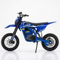 Moto tout-terrain électrique 48V 1500W à vitesse réglable pour adolescents et jeunes