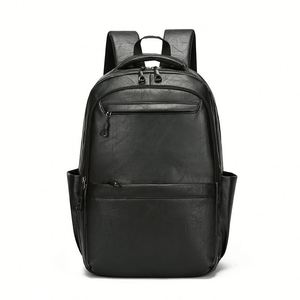 Top Sale PU Leather Custom Luxury Fashion <b>Small</b> Casual Sports <b>Waterproof</b> Mochila Travel Bagpack Back Pack Backbag <b>Backpack</b> Bag - Product Image 6