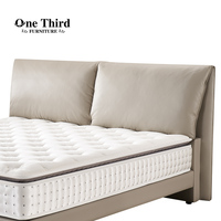Cadre de lit pliable King Size King Size Cadre de lit jumeau Mobilier de luxe pour chambre à coucher