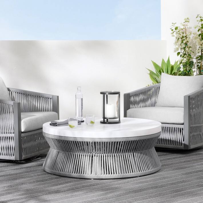 Best Selling Outdoor Furniture Living Room Sofa Sets Cotton Rattan Weaving Rope Garden Sets Patio Garden Sofa Set Furniture