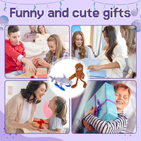 Jouets en peluche HY Brainrot Tung Tung Tung Sahur, mignons, courts, en coton PP, 13 couleurs, poupée décorative pour petite amie, cadeau d'anniversaire unisexe