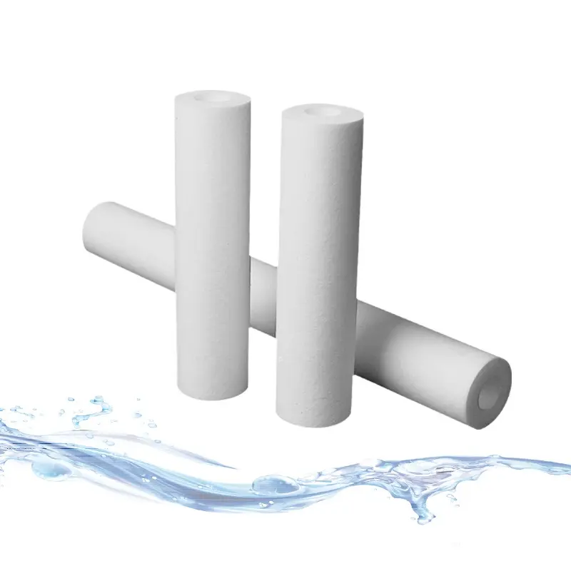 Frotec Hoge Kwaliteit Verkopende Pp Sediment Filter Cartridge Standaard Smelt Geblazen Pp Waterfilter