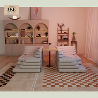 OKF Canapé italien de luxe Art Design Ensemble modulaire unique inspiré de la nature pour salon Tissu Nouveau canapé italien de luxe Art Design