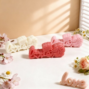 Moule à gâteau en silicone pour la Saint-Valentin, moule à pâtisserie en forme de bougie d'amour, décoration DIY, moule de façonnage UNIMOUCH LFM-216, compatible lave-vaisselle - Product Image 2
