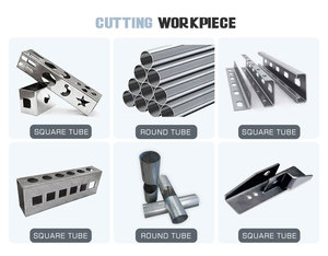Máquina de corte láser de fibra CNC de grado industrial con IA de agua de alta precisión para tubos metálicos de 6000 mm de longitud, ideal para la industria contra incendios. - Product Image 6