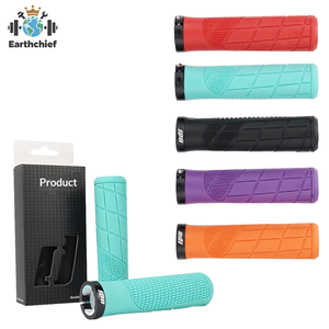 Poignées de guidon en caoutchouc, antidérapantes, antichocs, pour vélo de montagne/route, accessoires pour vélo d'équilibre pliable - Product Image 1