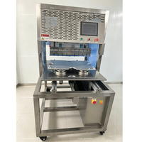 Trancheuse à gâteau électrique commerciale en acier inoxydable à ultrasons, machine automatique de découpe de gâteau à ultrasons pour atelier de pâtisserie
