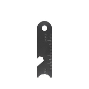 Magnesium Rod Scraper 75mm X 20mm Black Outdoor Survival Fire Starter Bottle Opener Multi Tool - Product Image 2