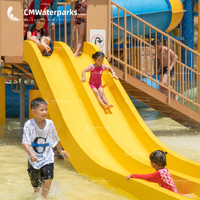 Parc aquatique Offre Spéciale avec toboggan pour piscine d'eau Piscine commerciale Piscine creusée Toboggan en fibre de verre