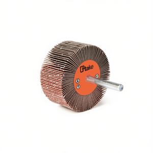 Roue à lamelles abrasives Ttake 40x3 mm, tige de 6 mm, corindon pour le meulage des métaux - Product Image 2