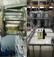 Capacité de travail de 50 tonnes par jour Machine de recyclage d'huile usagée en chine