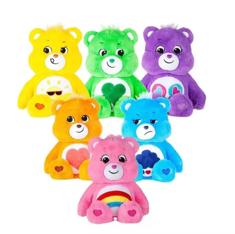Cute Stuffed Animal Plush Toys Care Bear Plushies Soft Huggable Carebears Teddy Bear Mascot Figure Plush Toy