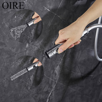 Oire Chrome Plaqué Trois Fonctions Exposées Robinet De Douche Thermostatique Motif De Pulvérisation De Pluie Ensembles De Douche De Salle De Bains En Laiton Prêt À Expédier