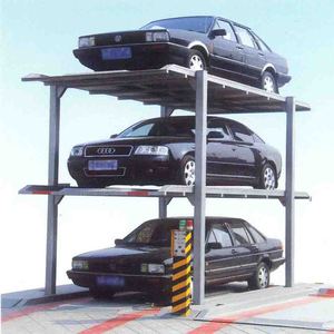 Sistema de Estacionamiento Mecánico PSH de 2 Niveles para Elevación y Desplazamiento, Equipo de Garaje Vertical Automatizado - Product Image 3