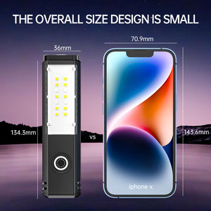 EDC Mini LED Recargable Bolsillo Alto Lumen EDC Linterna Lúmenes con aleación de aluminio Cuerpo Pluma Antorcha - Product Image 4