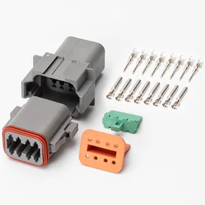 Deutsch DT 8 Pins 8 Way Connector Kit Sealed Automotive Electrical Connectors For Truck Off-Road Vehicles Marine