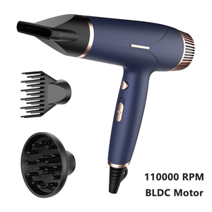 ไดร์เป่าผมระดับมืออาชีพ 110000 รอบต่อนาที พร้อมมอเตอร์ BLDC แบบไร้ใบพัด ปล่อยประจุลบ สำหรับเป่าและจัดแต่งทรงผม ประสิทธิภาพสูง ความเร็วสูง - Product Image 1