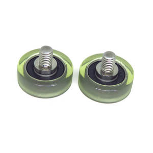 Roues à axe PU60826-7C1L8M6, accessoires pour meubles et fenêtres, roue coulissante 608RS - Product Image 1