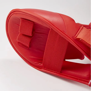 WKF Karate shinguards có thể tháo rời mu bàn chân bảo vệ cẳng chân miếng đệm - Product Image 5