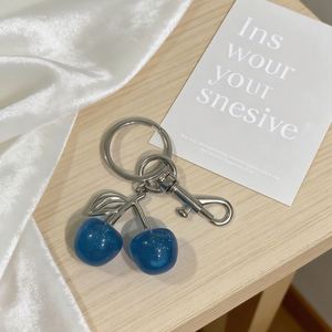 Cherry Keychain Bag Charm Womens Bag Accessory Exquisite Car Elegant Couple Gift Factory Wholesale SJ241033 - Product Image 6