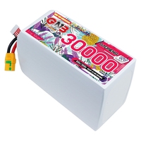 Batterie LiPo GNB GAONENG 6S 30000mAh 30AH 22.8V 80C XT90S RC HV LiHV Haute Tension pour Drones FPV Grande Échelle, Hélicoptères, Voitures RC et Bateaux