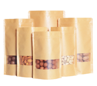 Sacs sous vide personnalisables avec fenêtre transparente, réutilisables, en PE de qualité alimentaire, recyclables, taille/couleur personnalisables, avec bec verseur pour sushis, vin et plus