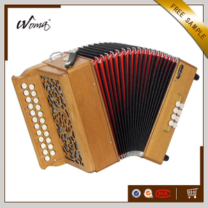 <span class=keywords><strong>Accordéon</strong></span> <span class=keywords><strong>diatonique</strong></span> à boutons en bois Cagnoni Reeds 34K12B - Product Image 6