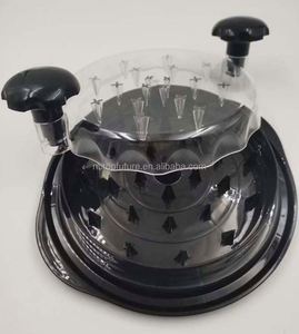 Upgraded <b>Meat</b> Shredder with Transparent Lid New Arrival Chicken Breast Shredder with Detachable Plate - Product Image 3