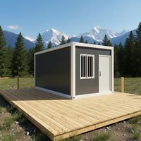 Maisons conteneurs en acier à motifs imitation bois, démontables, pour usage scolaire, commercial, de bureau, unités résidentielles polyvalentes