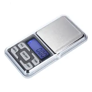 Super economico Mini elettronica grammo peso gioielli in oro bilancia del peso di 0.1g 0.01g tasca elettronica