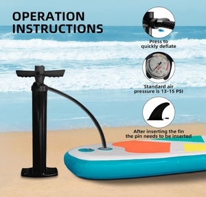 Ván chèo đứng lên bơm hơi đa năng dùng cho câu cá, lướt sóng - Product Image 5