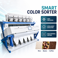 Machine de tri optique de haute précision pour les grains de café, le riz et les matériaux plastiques