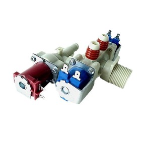 Valve d'entrée d'eau électrique 0453 220V pour machine à laver LG, installation facile, pièces en plastique - Product Image 1