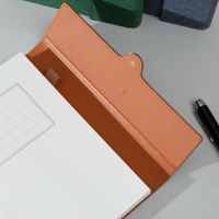 Ensemble cadeau de bloc-notes personnalisé bureau d'affaires cahiers imprimés personnalisés matériel de papier cahier de notes en cuir Journal Depai en cuir