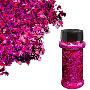 Poudre pailletée pour animaux <span class=keywords><strong>de</strong></span> compagnie Fluorescent Chunky Glitter Matte Mix Non Toxique Artisanat Artisanat Arts Décorations Glitter Warehouse - Product Image 1