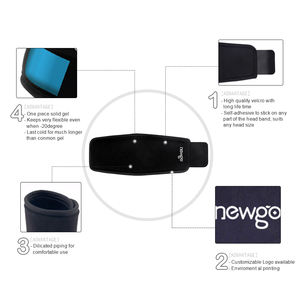 Matériau flexible personnalisé Taille réglable Gel solide chaud et froid Blessure post-exercice pour protège-poignets et chevilles - Product Image 6