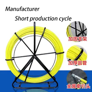 コンジットケーブル引張機4-16mmグラスファイバーケーブルプーラーワイヤー4-16mmファイバースネークダクトロダー