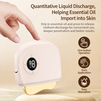 Planche de massage électrique chauffante Gua Sha pour le corps et le visage, avec vibrations et huiles essentielles, appareil anti-rides et lifting facial
