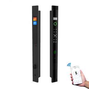 Không thấm nước tự động mở khóa thông minh khóa <span class=keywords><strong>wifi</strong></span> không dây vân tay mật khẩu thẻ RFID App kỹ thuật số khóa cửa - Product Image 1